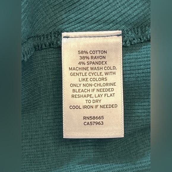 Melrose and Market Teal Bodycon Mini Dress Ribbed Knit Ruched | NWT Size Small - Picture 3 of 6